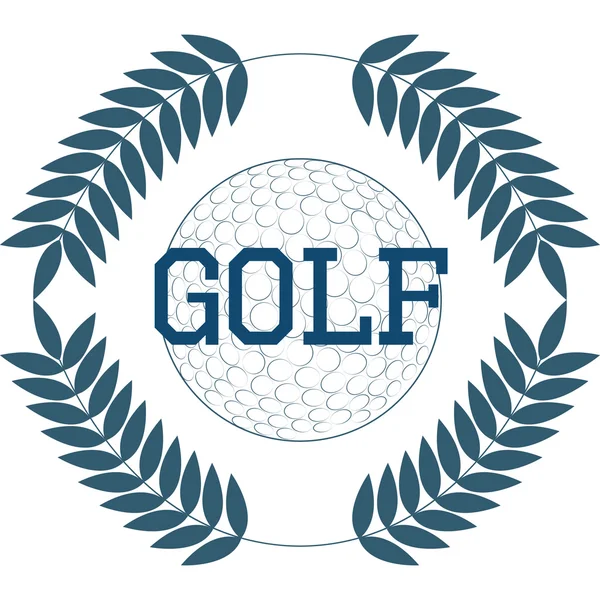 Golfowym — Wektor stockowy