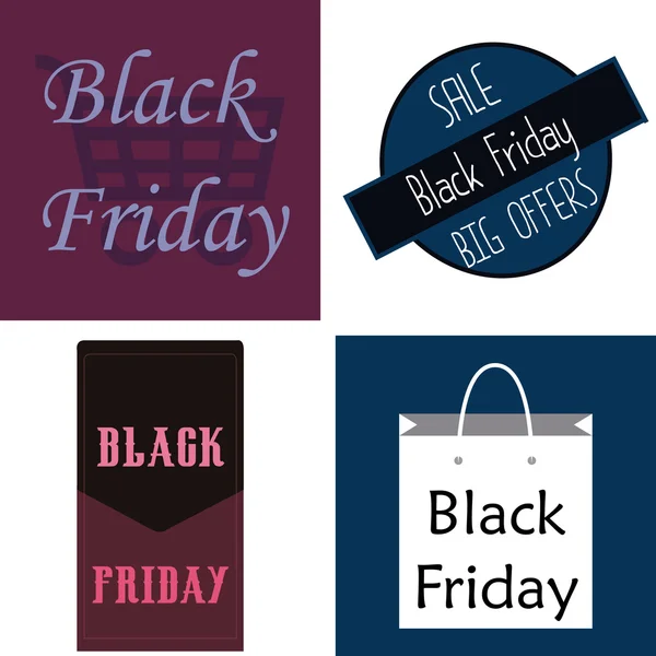 Black friday — Stock Vector