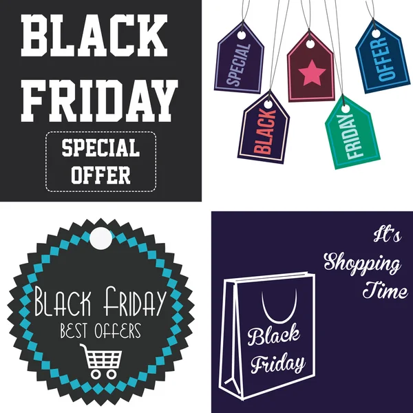 Black friday — Stock Vector