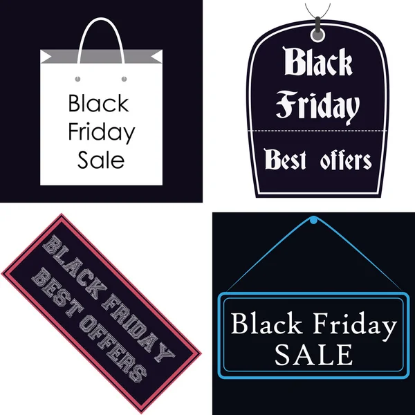 Black friday — Stock Vector