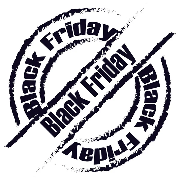 Black friday — Stock Vector