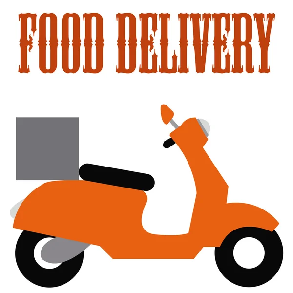 Food delivery — Stock Vector