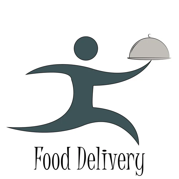 Food delivery — Stock Vector