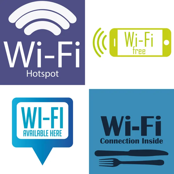 Wi-Fi — Archivo Imágenes Vectoriales