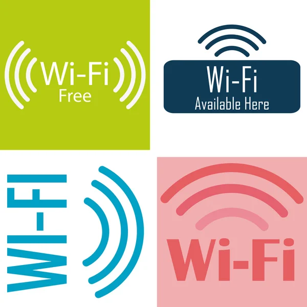 Wi-Fi — Archivo Imágenes Vectoriales