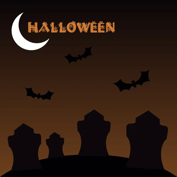 Halloween. — Vector de stock