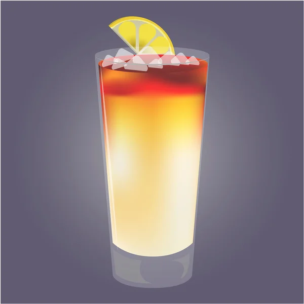 Cocktail — Stockvektor