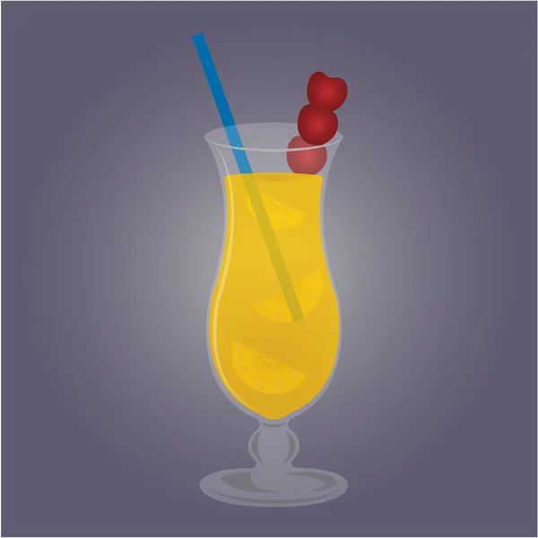 Cocktail — Image vectorielle