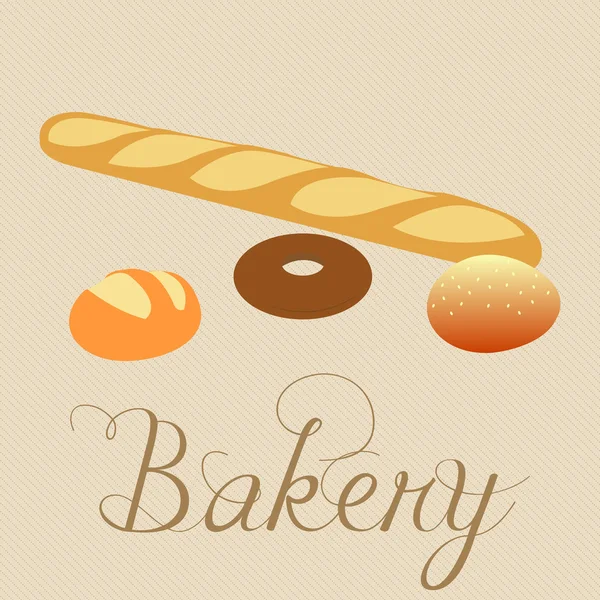 Bakery products — Stock Vector