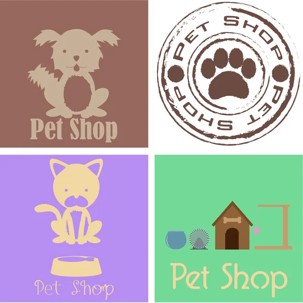 Tienda de mascotas — Archivo Imágenes Vectoriales