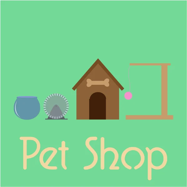 Tienda de mascotas — Archivo Imágenes Vectoriales