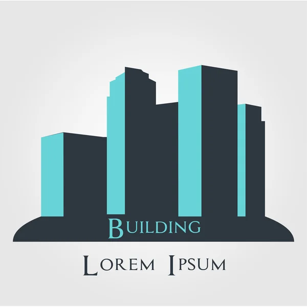 Building logos — Stock Vector