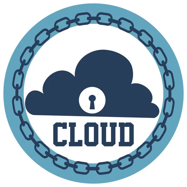 Cloud Computing — Stockvektor