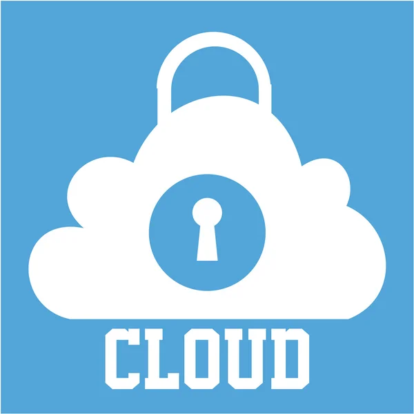 Cloud Computing — Stockvektor