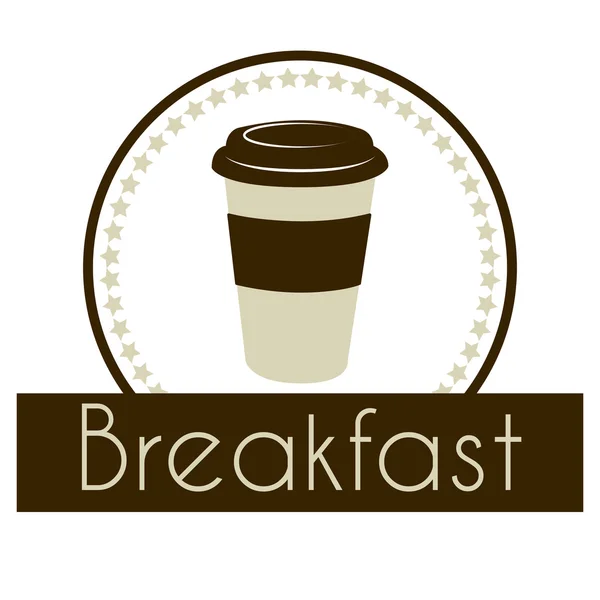 Desayuno — Vector de stock