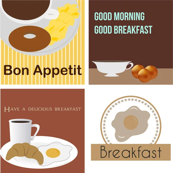 Сніданок — стоковий вектор