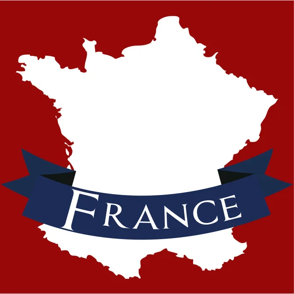 Francia — Vettoriale Stock