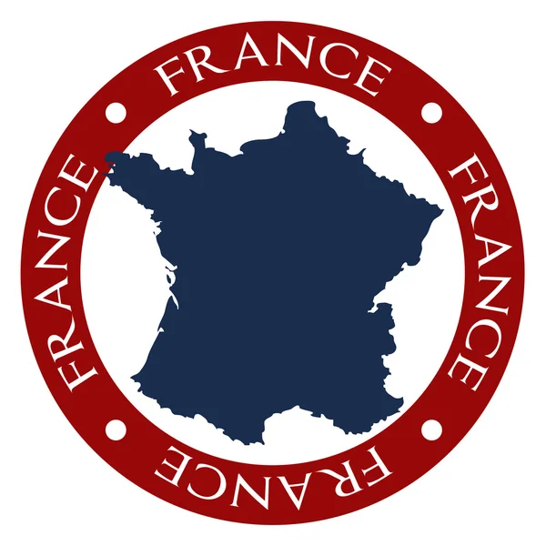 Francia — Vettoriale Stock