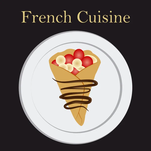 French menu — Stock Vector