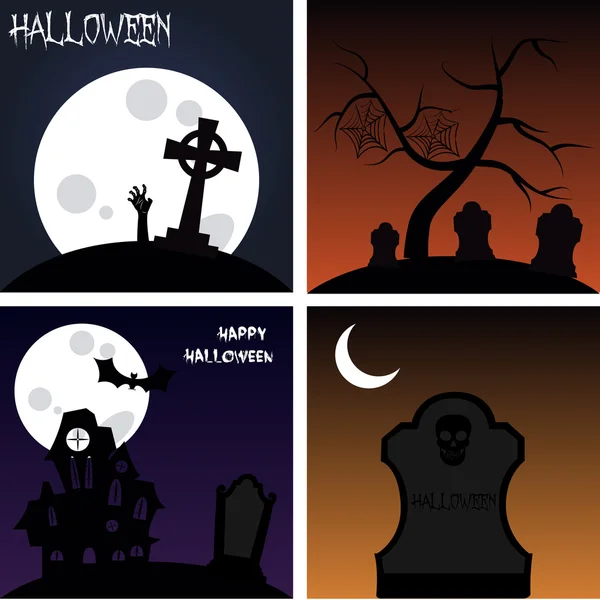 Halloween. — Vector de stock