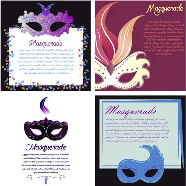 Masquerade — Stock Vector