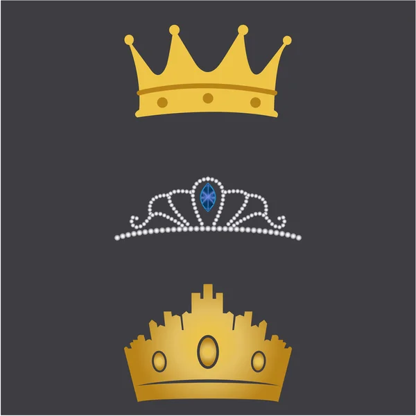 Crown — Stock Vector