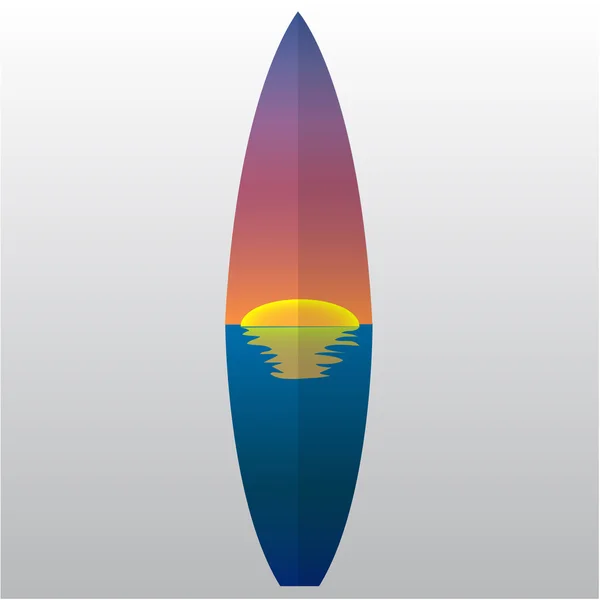 Tabla de surf — Vector de stock