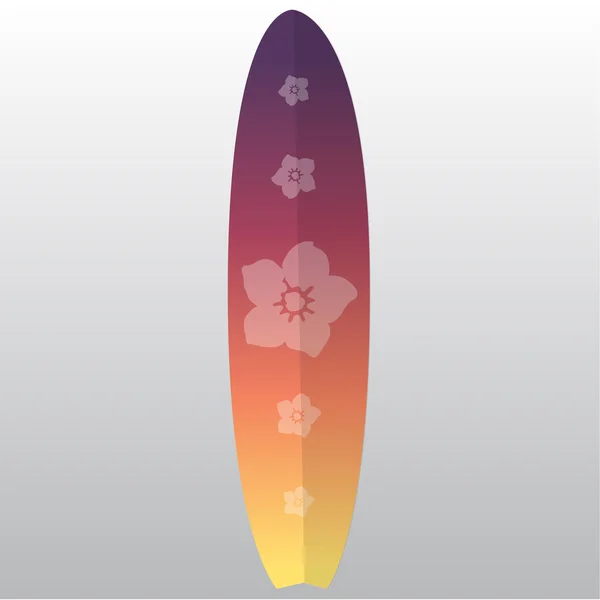 Tabla de surf — Vector de stock