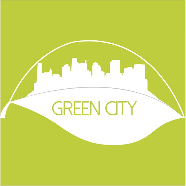 Зелений міський — стоковий вектор