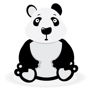 İzole sevimli hayvan