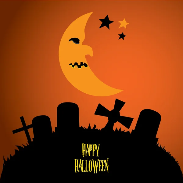 Fondo de halloween coloreado — Vector de stock