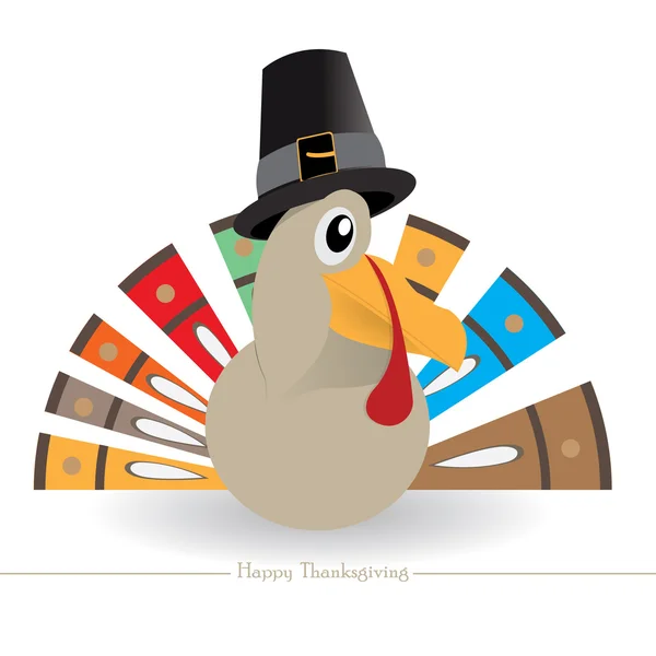 Thanksgiving fond jour — Image vectorielle