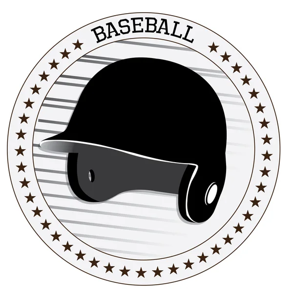 Emblemi di baseball isolati — Vettoriale Stock