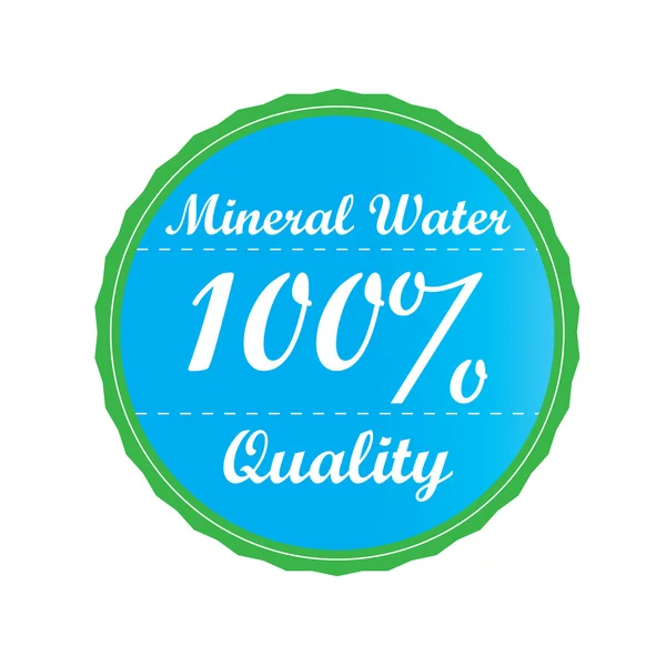 Isolated Mineral water — Stock Vector