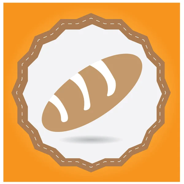 Icono de panadería aislada — Vector de stock