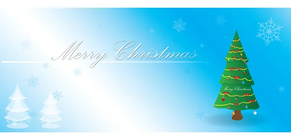 Gekleurde kerst banner — Stockvector