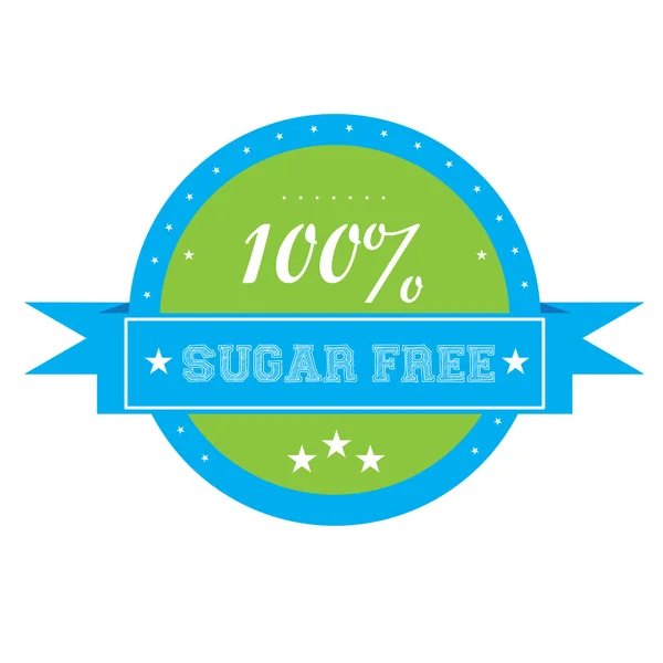 Sugar Free Banners — Stock Vector