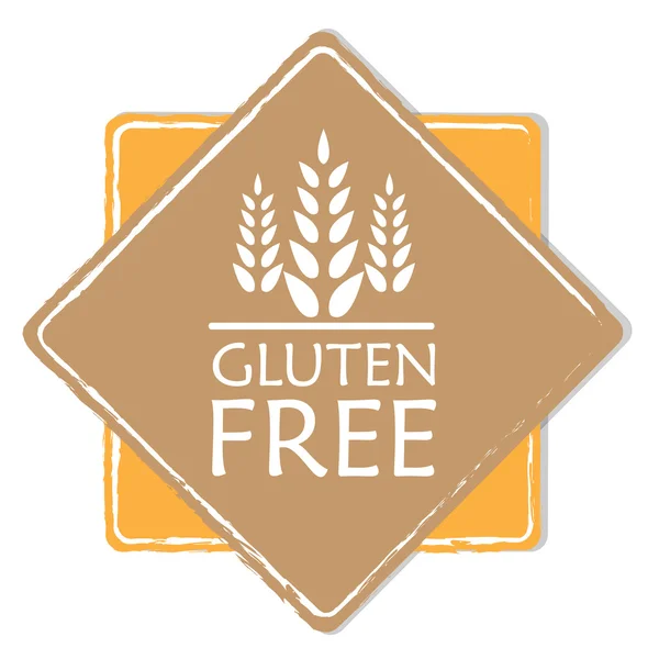 Gluten fri Banners — Stock vektor