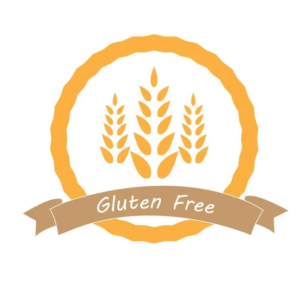 Gluten fri Banners — Stock vektor