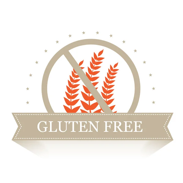 Gluten fri Banners — Stock vektor