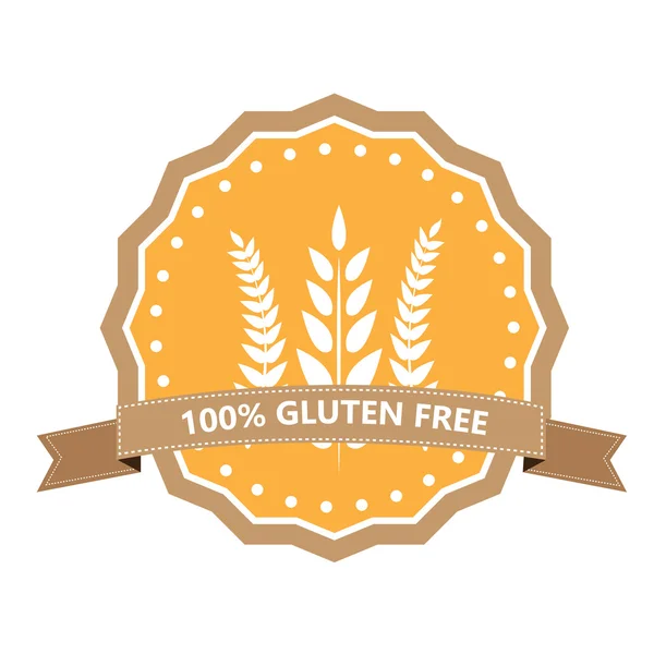 Gluten fri Banners — Stock vektor