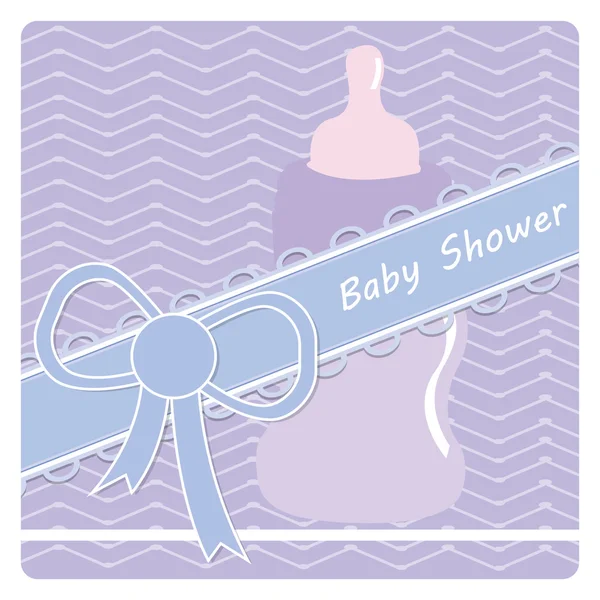 Fond douche bébé — Image vectorielle