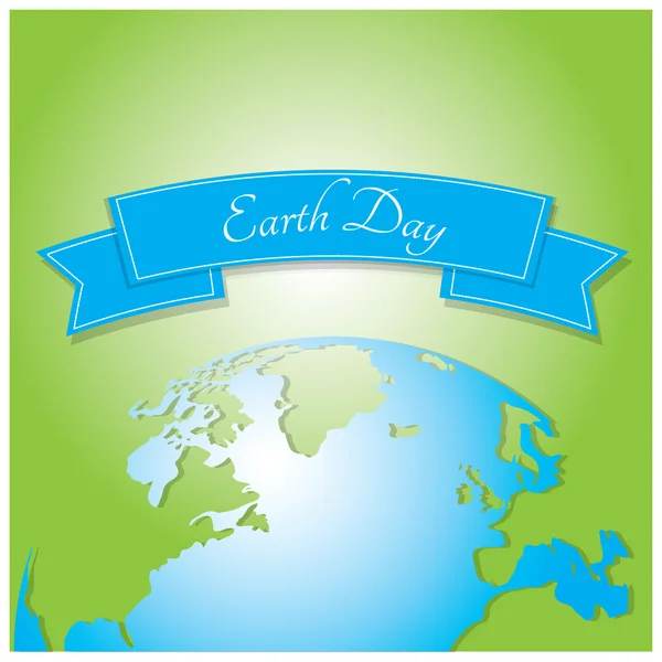 Happy Earth day — Stock Vector