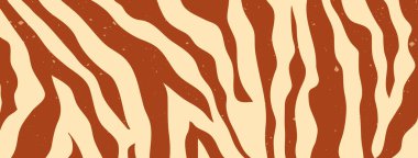 Zebra desenli kahverengi arkaplan.