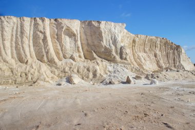 Tuz bataklığı manzara