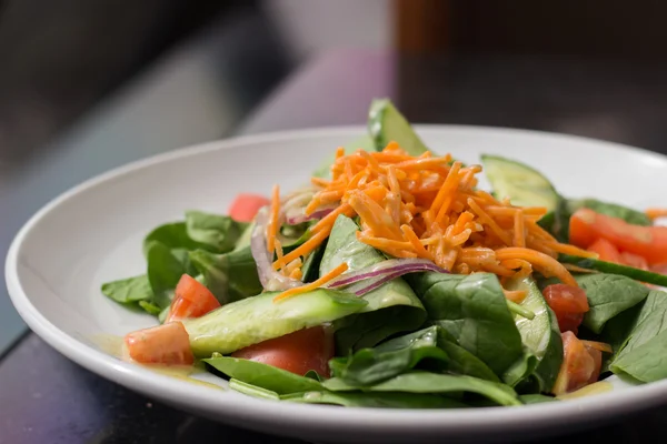 Vegetable salad closeup — Stock Photo, Image