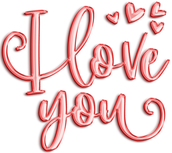 Red I Love You metalik şişirilmiş balon harfleri. Sevgililer Günü tebrik kartı için 3 boyutlu romantik yazı tipi