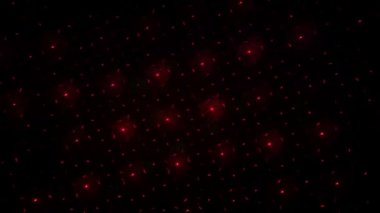 Noel temalarının yansıması. Siyah bir arka planda Noel resimlerinin gösterimi. Noel Baba 'nın görüntüleri, Noel ağaçları, kırmızı renkli Xmass.