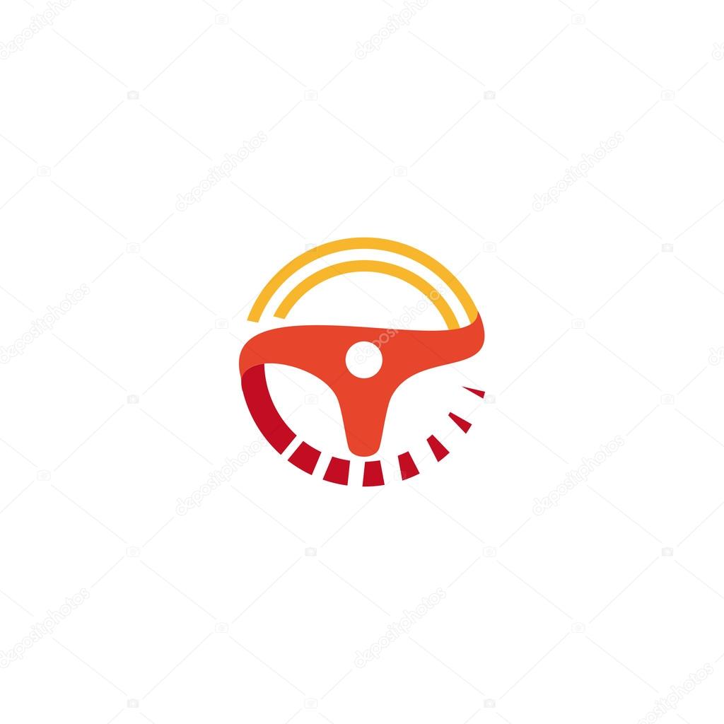Wheel logo. Vector orange logo. Car logo. Taxi logo. Speedometer icon. Speed logo. Racing logo. Turn logo.Rally logo. Drift logo. Speed logo. Wheel icon. Car icon. Auto logo.Taxi icon.Speedometer logo