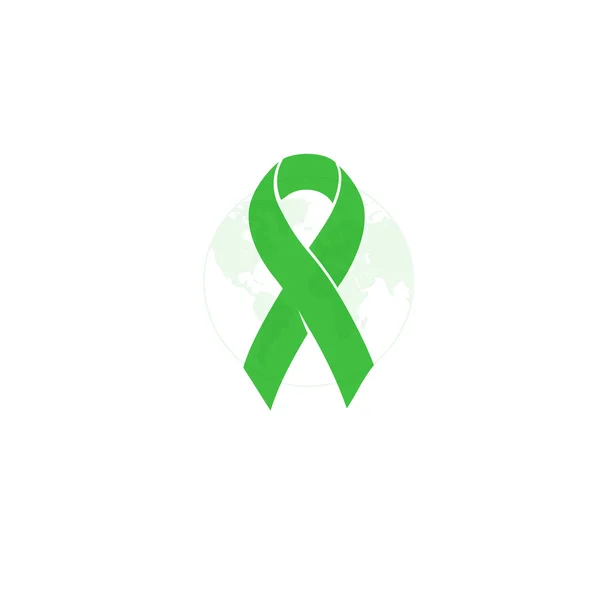 Wereld milieu dag logo's instellen. Green-logo collectie. Ecologische lint. — Stockvector